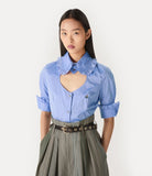 Camicia Toulouse azzurra con volant - YES SHOPCamicieVIVIENNE WESTWOOD1051006I/W01ES-IT 34