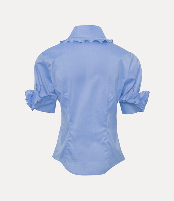 Camicia Toulouse azzurra con volant - YES SHOPCamicieVIVIENNE WESTWOOD1051006I/W01ES-IT 34
