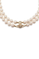Choker due fili di perle Graziella oro - YES SHOPGioielliVIVIENNE WESTWOOD63030025-02R143-CN-Taglia unica
