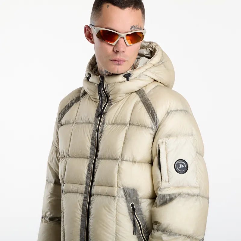 Piumino D.D. Shell puffer panna - YES SHOPGiubbottiC.P. COMPANY21CMOW702A/110416A-38028663710971