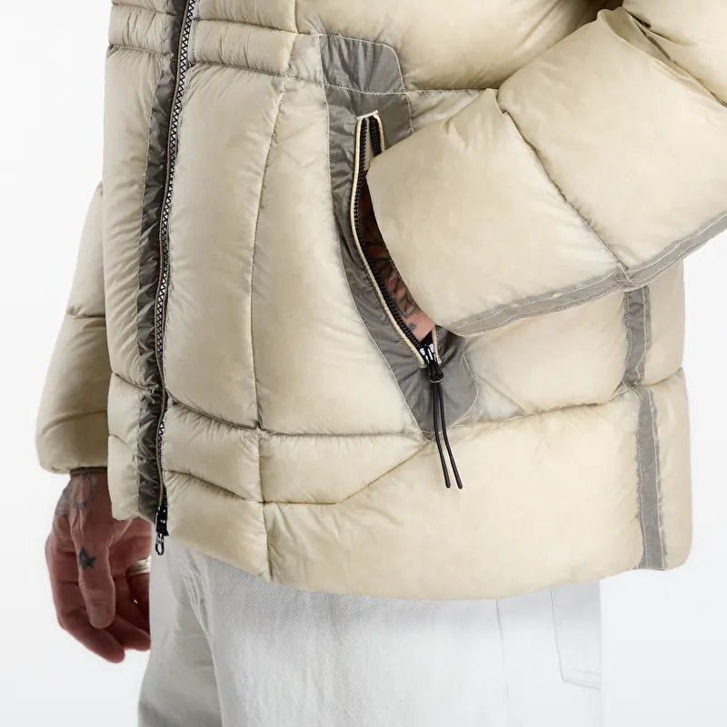 Piumino D.D. Shell puffer panna - YES SHOPGiubbottiC.P. COMPANY21CMOW702A/110416A-38028663710971