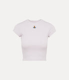 T-shirt Baby Perù bianca a costine - YES SHOPT-shirtVIVIENNE WESTWOOD1G010019-J009C-XXS9645549676771