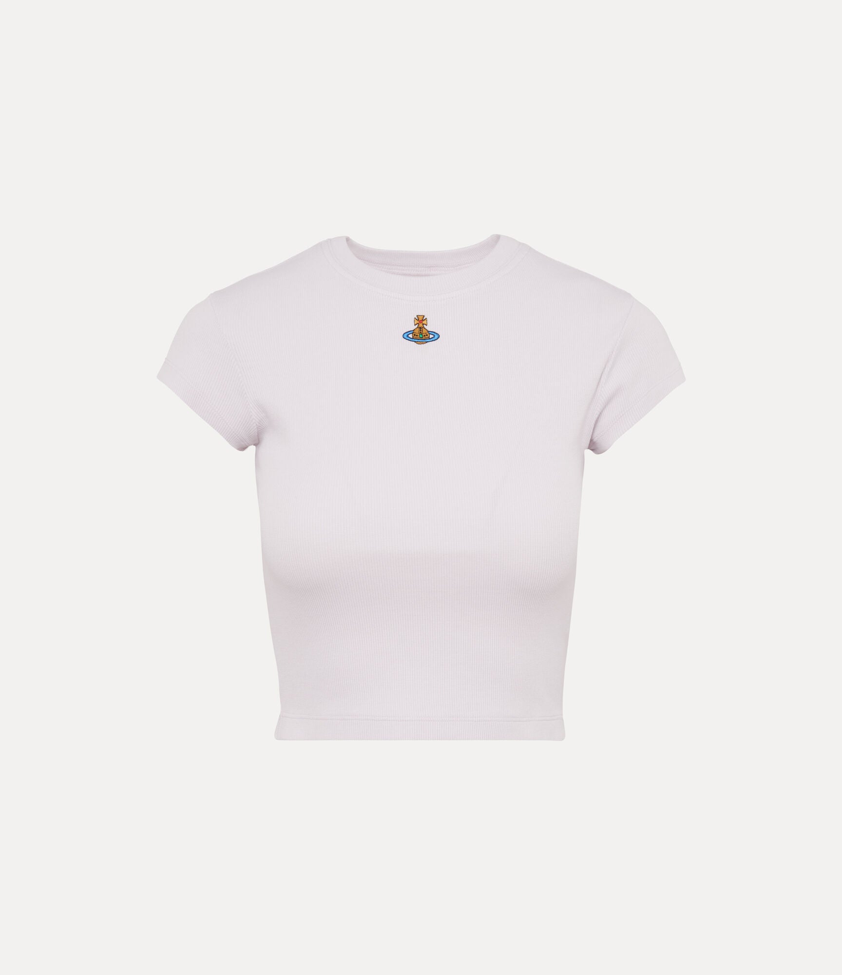 T-shirt Baby Perù bianca a costine - YES SHOPT-shirtVIVIENNE WESTWOOD1G010019-J009C-XXS9645549676771