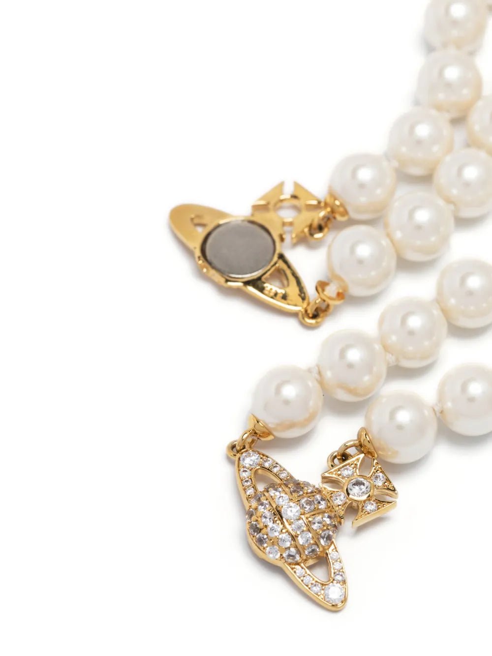 Bracciale tre fili di perle Graziella oro - YES SHOPGioielliVIVIENNE WESTWOOD6103006L-02R143-CN-Taglia unica