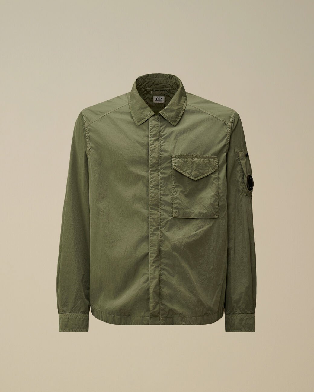Overshirt verde Chrome - r con zip - YES SHOPGiubbottiC.P. COMPANY20CMOS710A-005904G	-XXS6346145925771