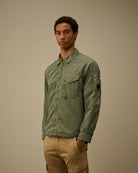 Overshirt verde Chrome - r con zip - YES SHOPGiubbottiC.P. COMPANY20CMOS710A-005904G	-XXS6346145925771