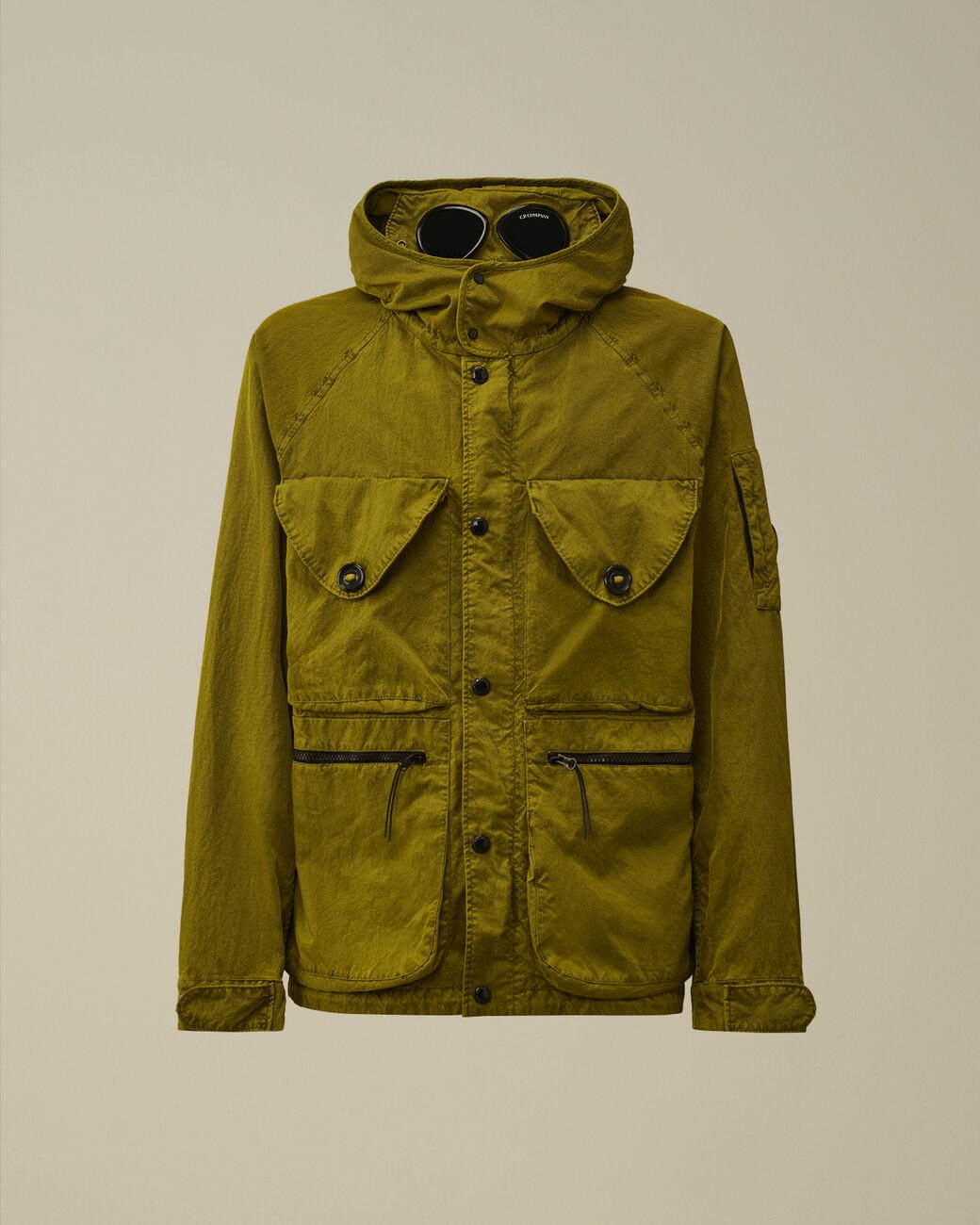 Giubbotto Panama - R Mixed Goggle giallo - YES SHOPGiubbottiC.P. COMPANY20CMOW07LA -XXS9736145925771