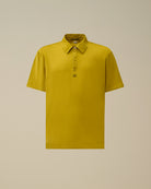 Polo gialla in jersey mercerizzato e logo - YES SHOPPoloC.P. COMPANY20CMPL116A-006374G-XXS3329189703771