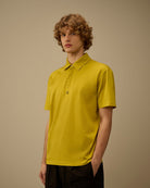 Polo gialla in jersey mercerizzato e logo - YES SHOPPoloC.P. COMPANY20CMPL116A-006374G-XXS3329189703771
