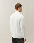 Cardigan Fleece Knit Lens Full Zip bianco - YES SHOPMaglioniC.P. COMPANY21CMKN300A/006170A-37631863710971