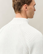 Cardigan Fleece Knit Lens Full Zip bianco - YES SHOPMaglioniC.P. COMPANY21CMKN300A/006170A-37631863710971