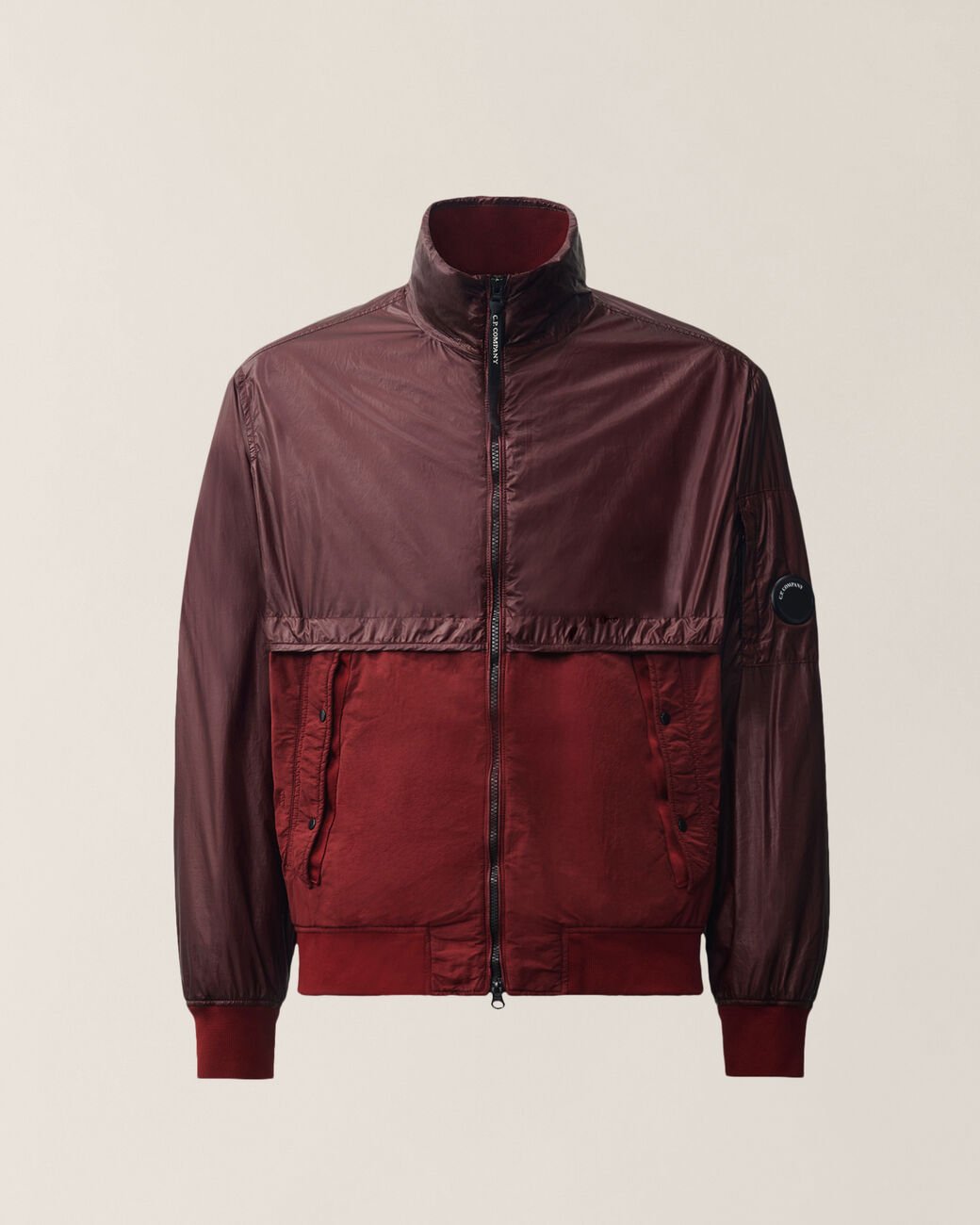 Giubbotto doppio tessuto bordeaux - YES SHOPGiubbottiC.P. COMPANY21CMOW181A/110706M-31908663710971