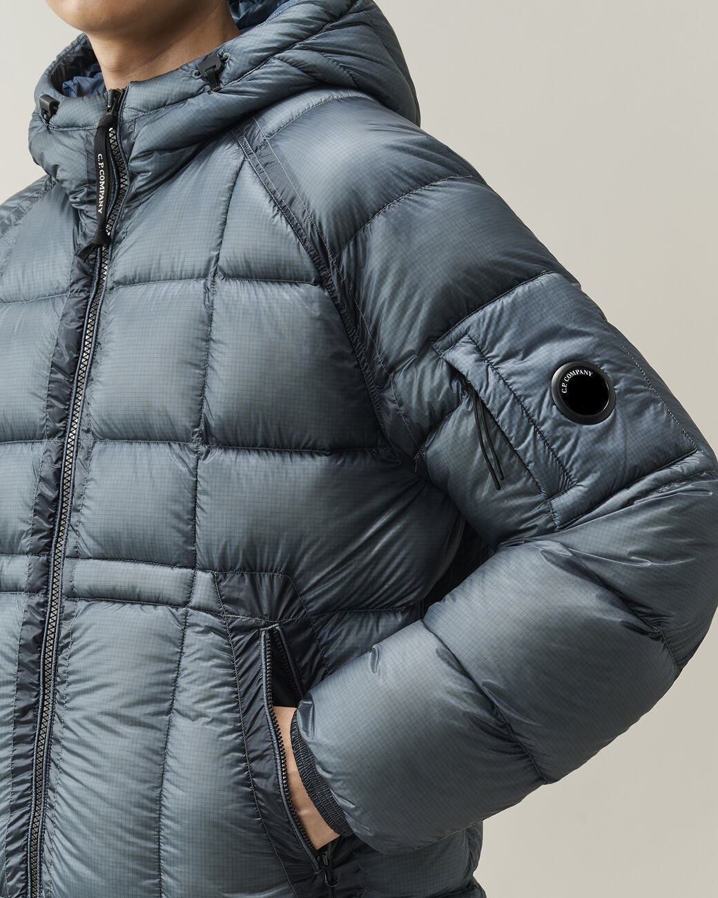 Piumino D.D. shell puffer ottanio - YES SHOPGiubbottiC.P. COMPANY21CMOW702A/110416A-38618663710971