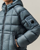 Piumino D.D. shell puffer ottanio - YES SHOPGiubbottiC.P. COMPANY21CMOW702A/110416A-38618663710971