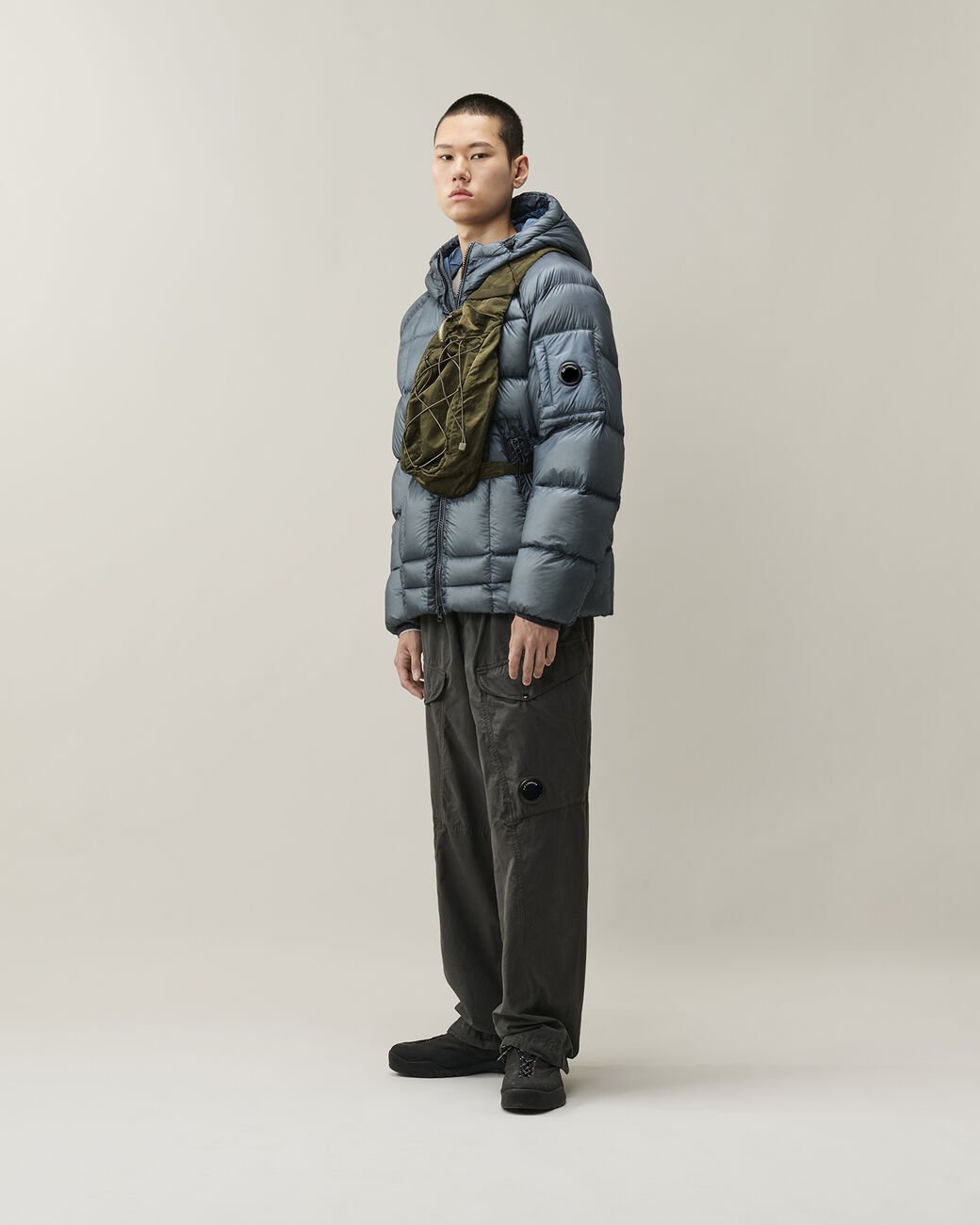 Piumino D.D. shell puffer ottanio - YES SHOPGiubbottiC.P. COMPANY21CMOW702A/110416A-38618663710971