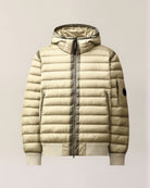 Piumino D.D. shell hoodel lens panna - YES SHOPGiubbottiC.P. COMPANY21CMOW751A/110416A-39031863710971