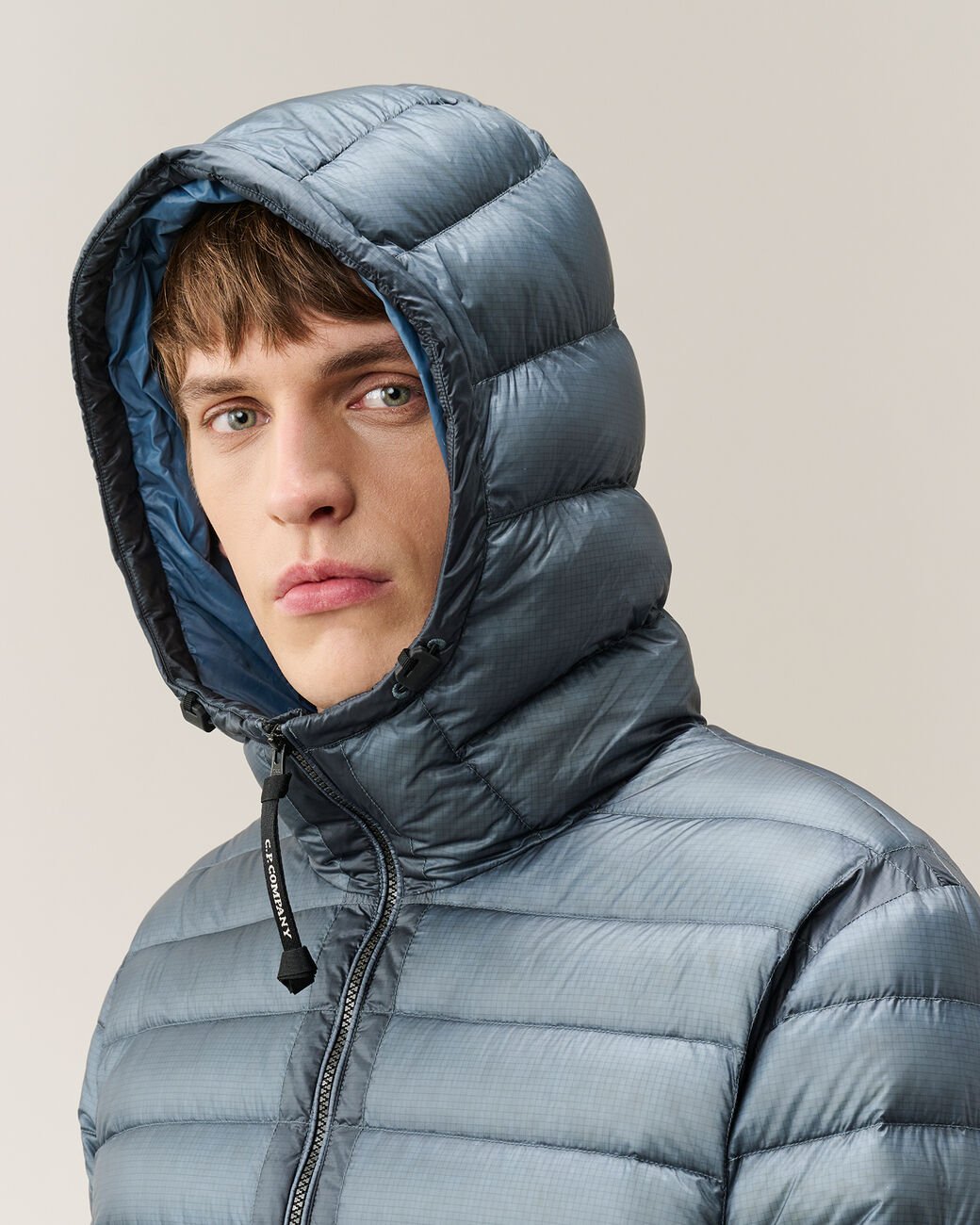 Piumino D.D. shell hoodel lens ottanio - YES SHOPGiubbottiC.P. COMPANY21CMOW751A/110416A-31721863710971