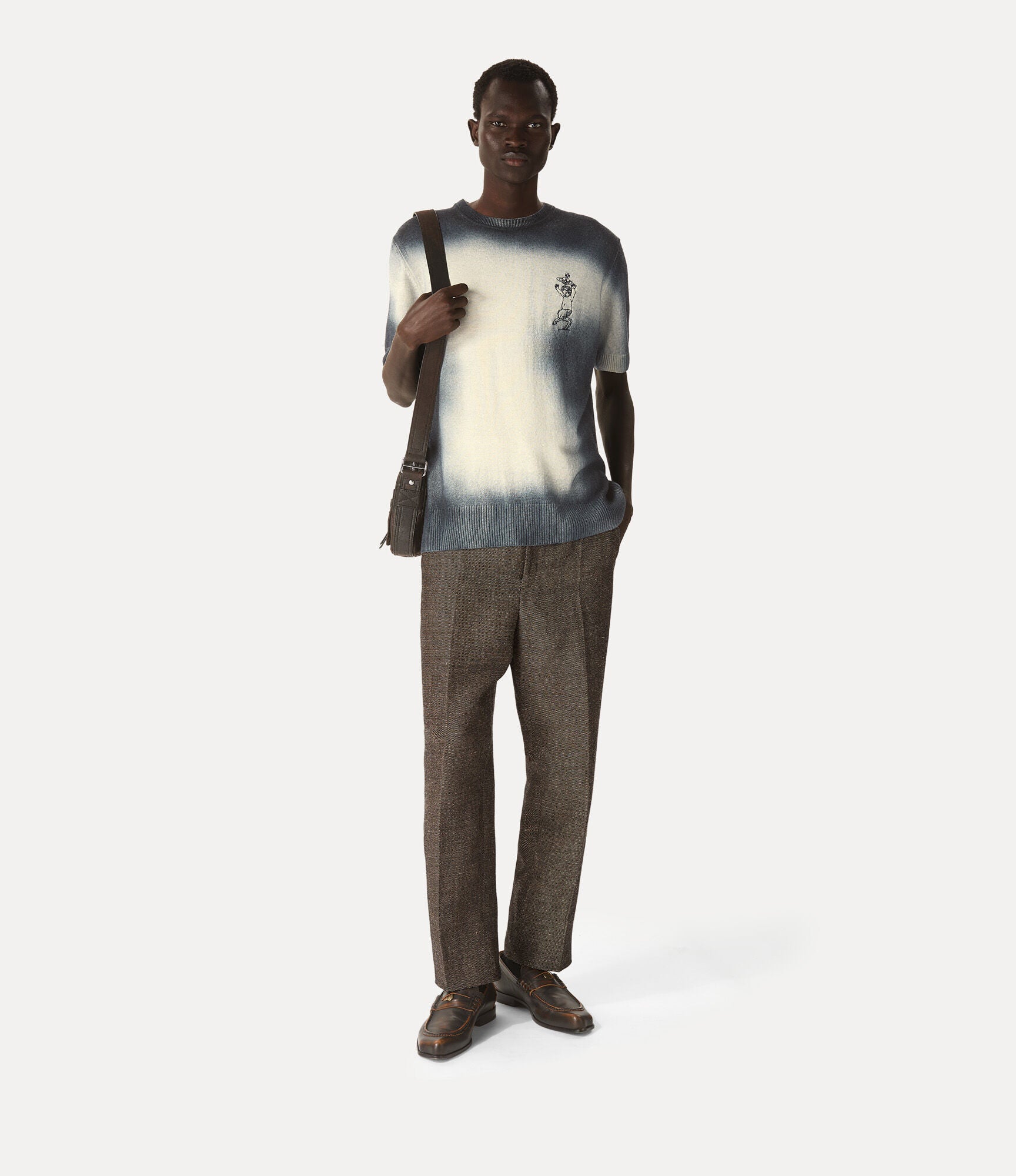T-shirt in cashmere blu sfumata - YES SHOPT-shirtVIVIENNE WESTWOOD27010030-Y004I-BIZET-XXS7865131776771