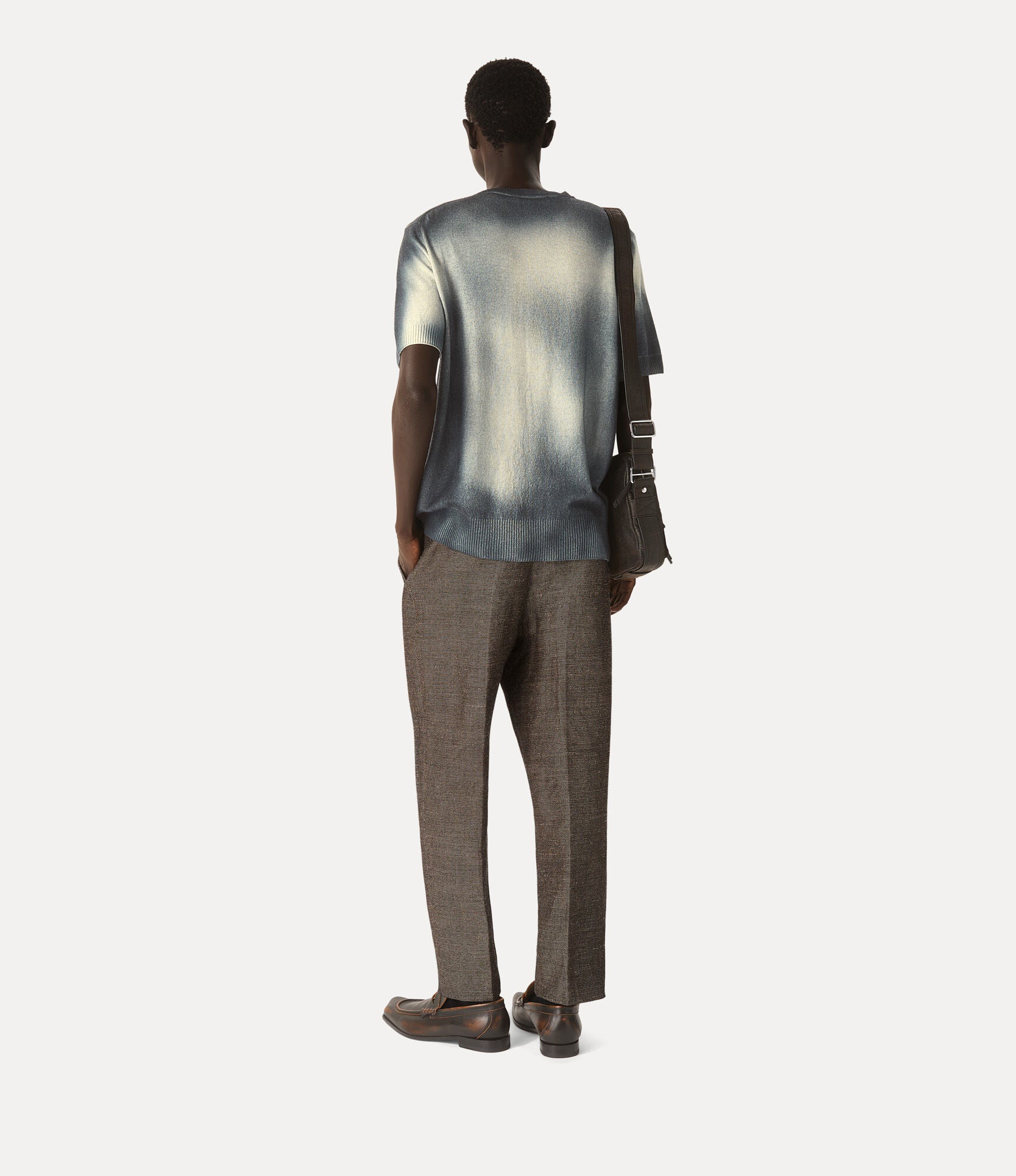 T-shirt in cashmere blu sfumata - YES SHOPT-shirtVIVIENNE WESTWOOD27010030-Y004I-BIZET-XXS7865131776771