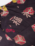 Camicia nera con stampa dadi - YES SHOPCamicieEVISU2ESEJM6SS6005-XXS9373748964771