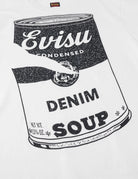 T-shirt bianca stampa "Denim soup" - YES SHOPT-shirtEVISU2ESEJM6TS6027-XXS1355131776771