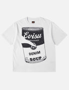 T-shirt bianca stampa "Denim soup" - YES SHOPT-shirtEVISU2ESEJM6TS6027-XXS1355131776771
