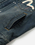 Giacca in denim e Splash Daicock a spruzzo - YES SHOPGiubbottiEVISU002ESHTM6DJ1010-XXS1683748964771
