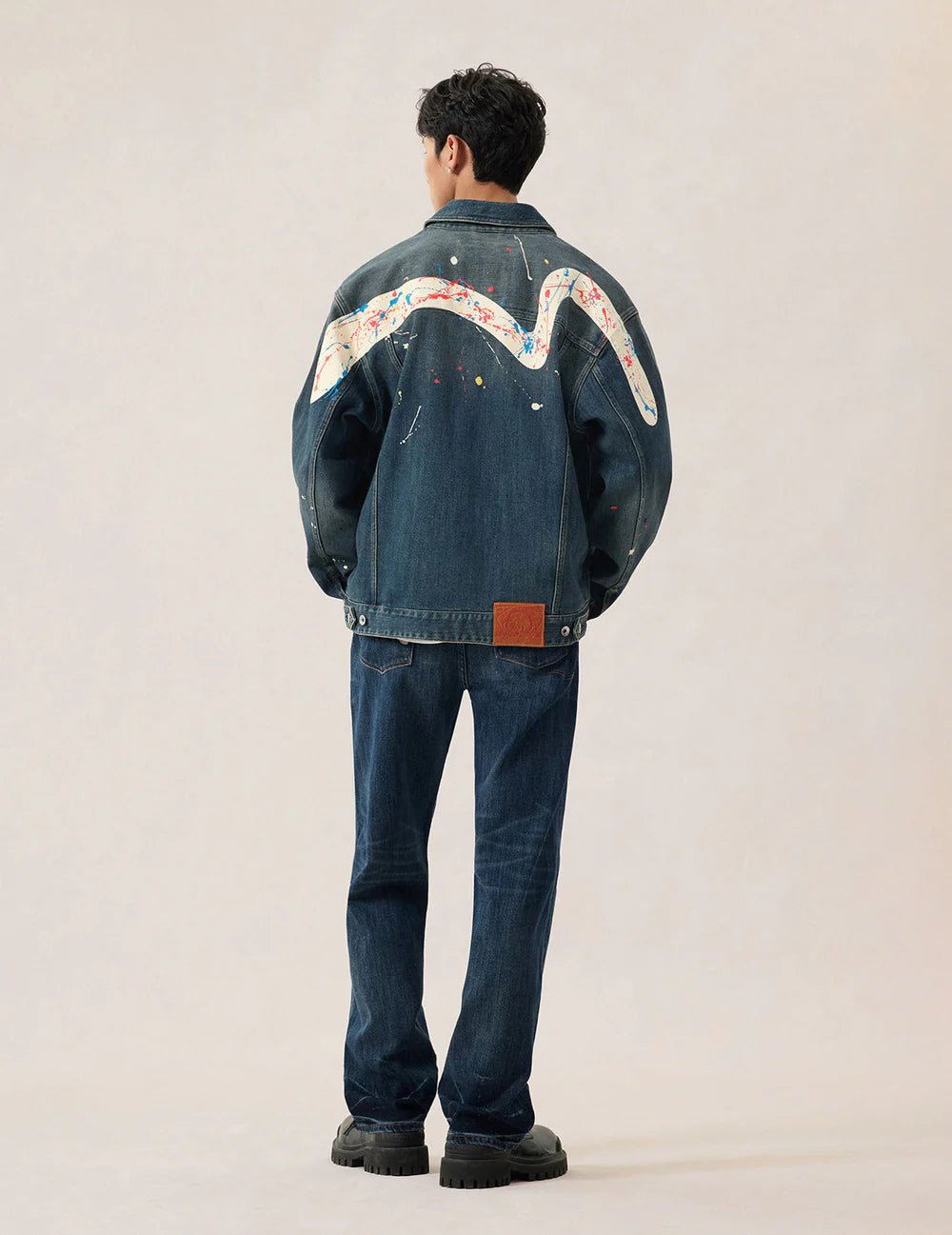Giacca in denim e Splash Daicock a spruzzo - YES SHOPGiubbottiEVISU002ESHTM6DJ1010-XXS1683748964771