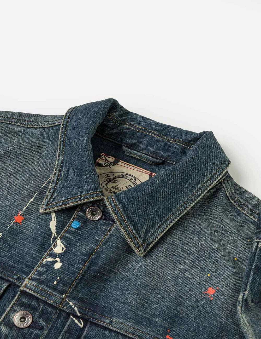 Giacca in denim e Splash Daicock a spruzzo - YES SHOPGiubbottiEVISU002ESHTM6DJ1010-XXS1683748964771