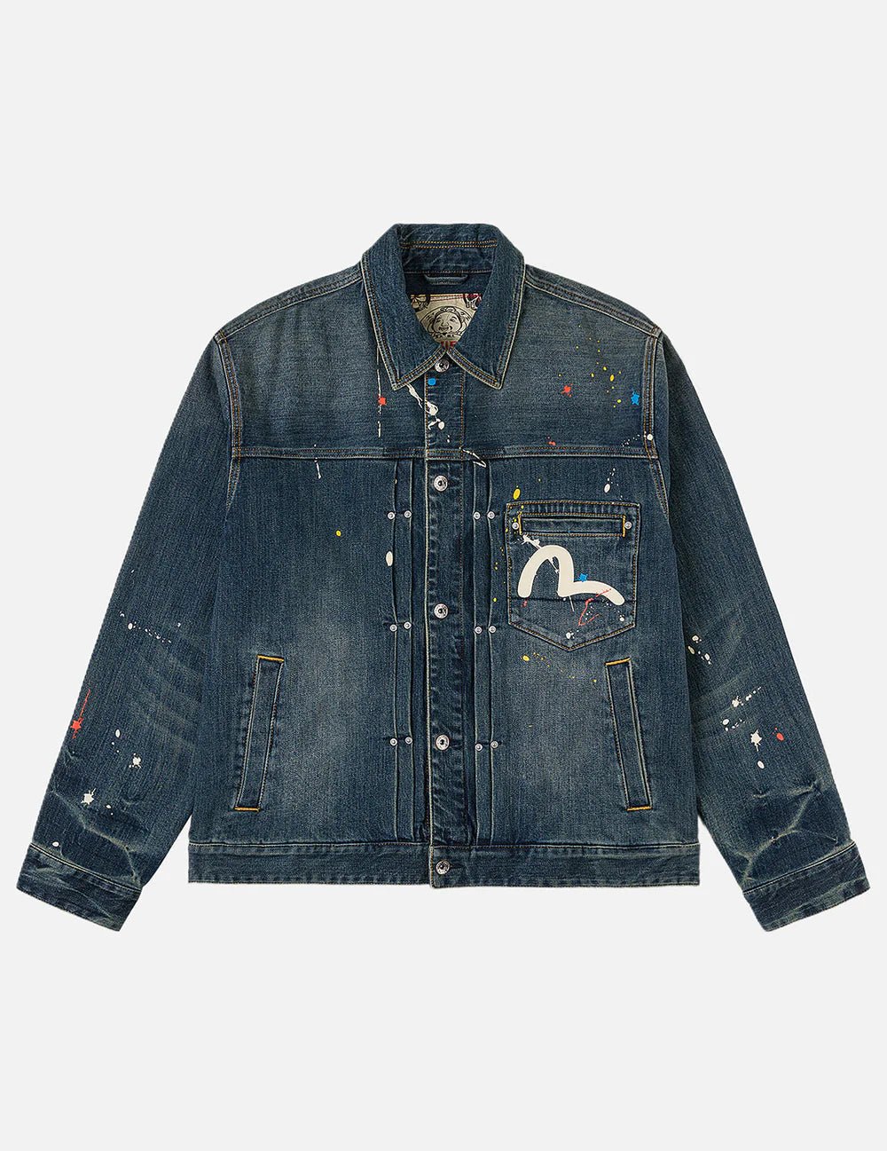 Giacca in denim e Splash Daicock a spruzzo - YES SHOPGiubbottiEVISU002ESHTM6DJ1010-XXS1683748964771