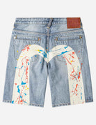 Bermuda in denim chiaro Daicock tinti a spruzzo - YES SHOPBermudaEVISU2ESHTM6DS1060-W285663748964771