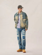 Jeans effetto consumato con stampa gabbiano 2020 - YES SHOPJeansEVISU2ESHTM6JE1136-W255843748964771