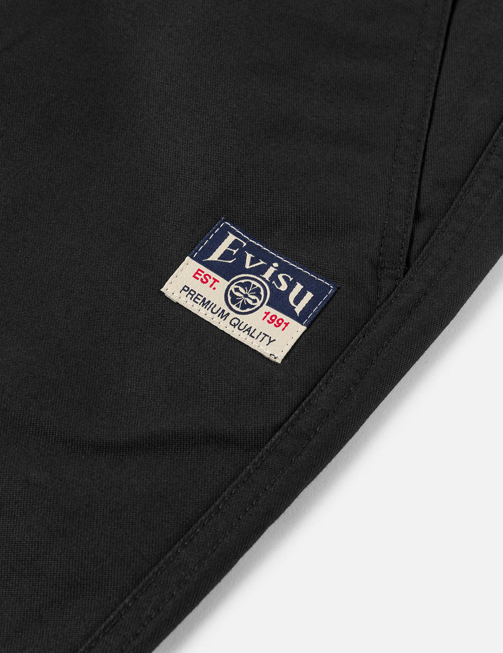 Pantaloni chino nero con motivo a pavone e pennellate - YES SHOPPantaloniEVISU2ESHTM6PT1145-W251273748964771