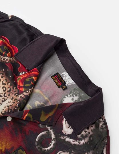 Camicia con stampa leopard - YES SHOPCamicieEVISU2ESHTM6SS1032-XXS7773748964771