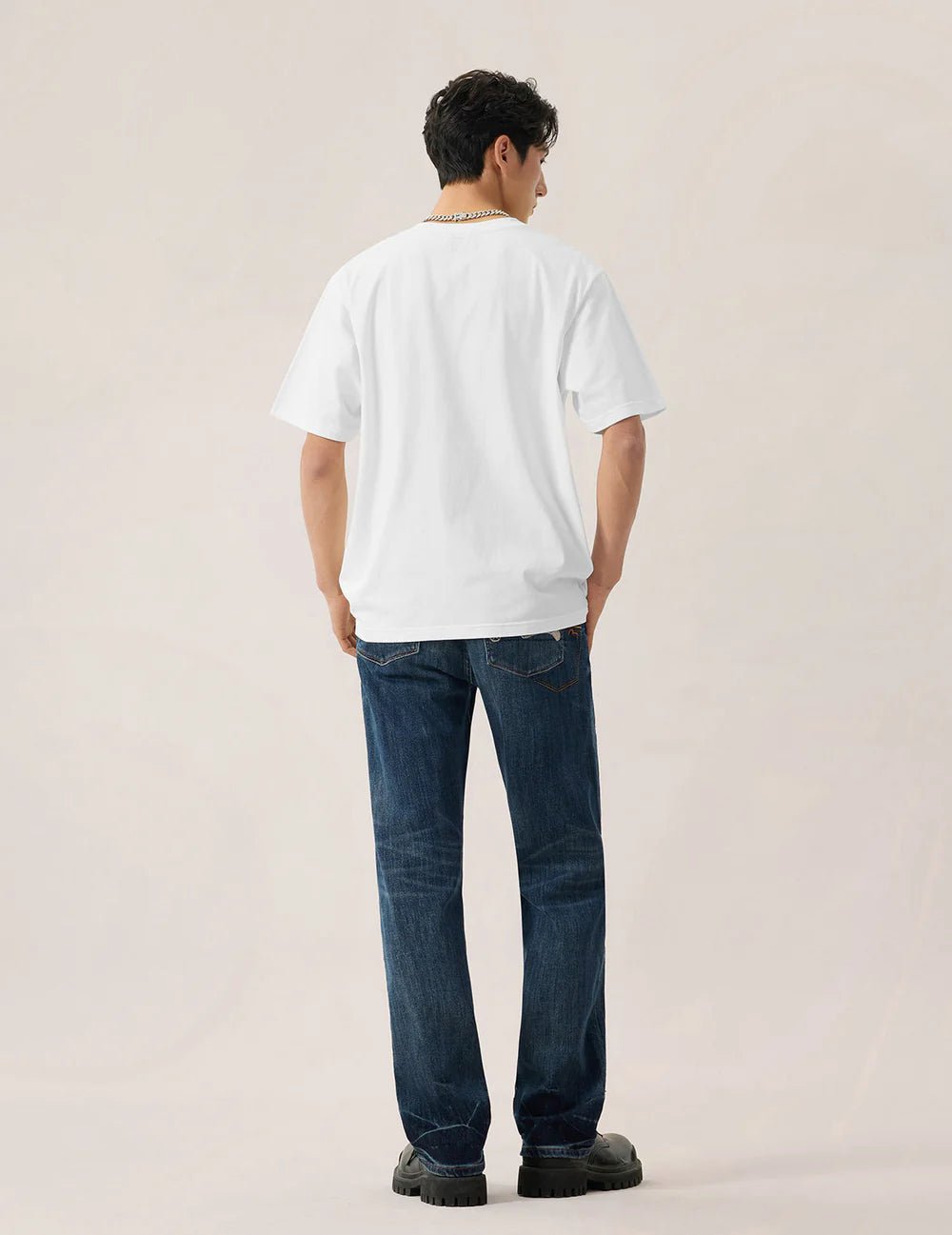 T-shirt bianca con ricamo logo gabbiano - YES SHOPT-shirtEVISU2ESHTM6TS1073-XXS9783748964771