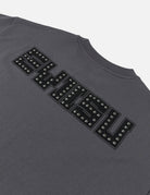 T-shirt Grigio scuro con stampa gabbiano e borchie - YES SHOPT-shirtEVISU2ESHTM6TS1088-XXS6639245925771