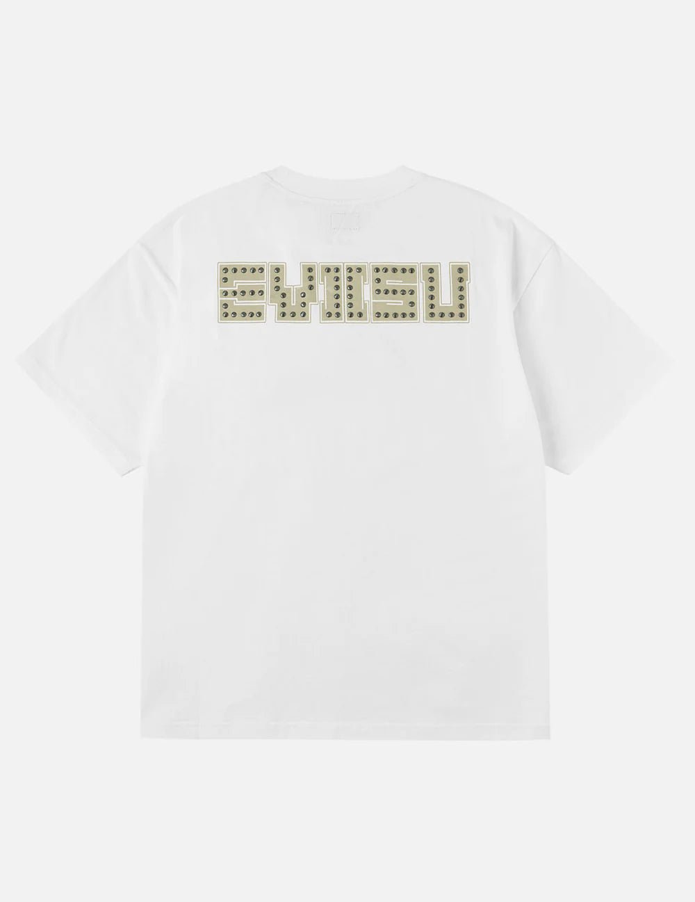 T-shirt bianca con stampa gabbiano e borchie - YES SHOPT-shirtEVISU2ESHTM6TS1088-XXS1555131776771