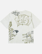 T-shirt ecru graffiti integrale - YES SHOPT-shirtEVISU2ESHTM6TS1098-XXS8855131776771
