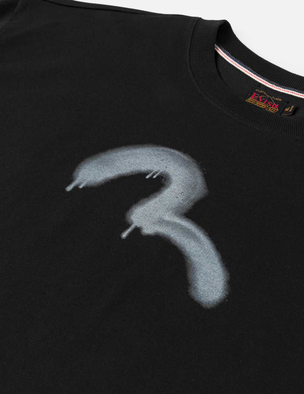 T-shirt nera " angel graffiti " - YES SHOPT-shirtEVISU2ESHTM6TS1105-XXS9201031776771
