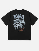 T-shirt nera " angel graffiti " - YES SHOPT-shirtEVISU2ESHTM6TS1105-XXS9201031776771