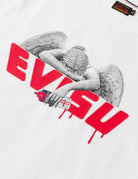 T-shirt bianca con stampa angel & aerosol - YES SHOPT-shirtEVISU2ESHTM6TS1106-XXS9709345925771