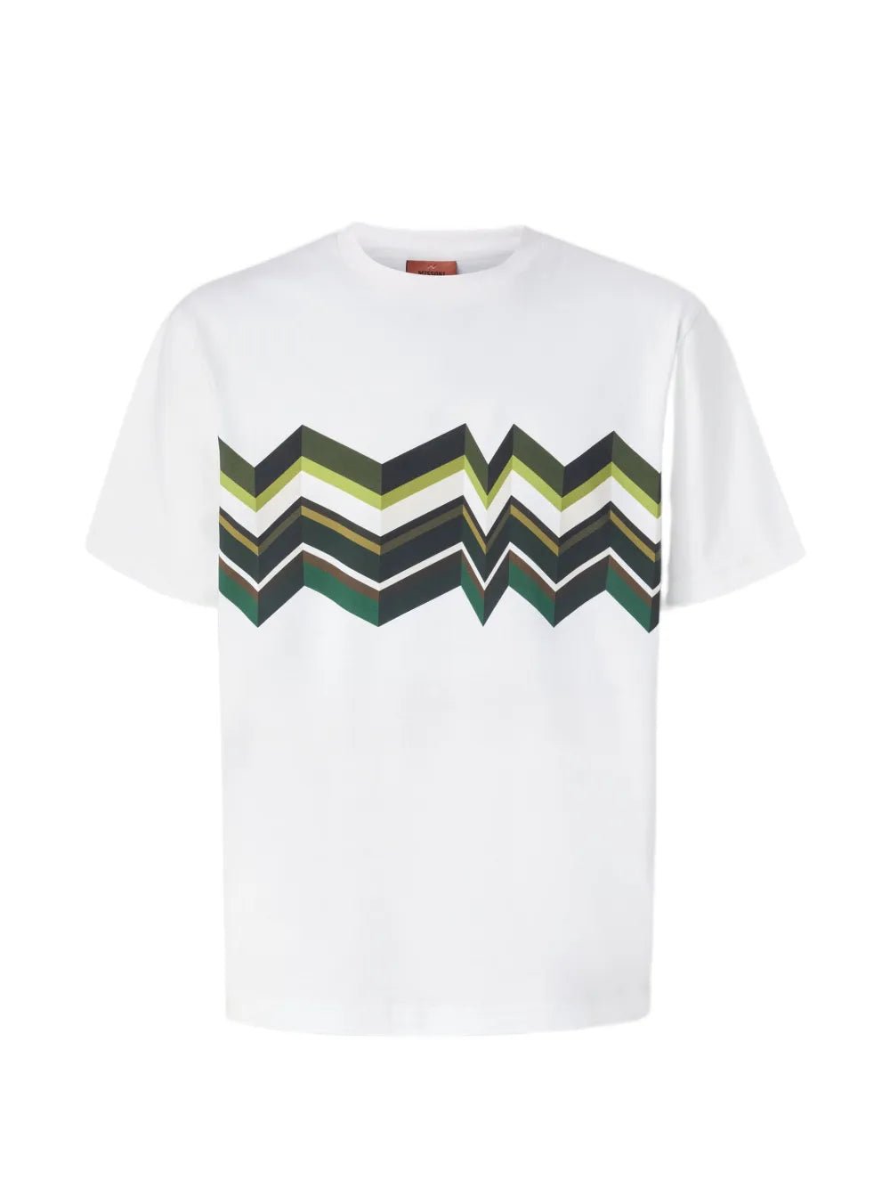 T-shirt bianca con stampa zig zag 3d - YES SHOPT-shirtMISSONIBS26SL00BJ00QP-XXS5611505742771