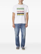 T-shirt bianca con stampa multicolor - YES SHOPT-shirtMISSONIBS26SL00BJ00Q9-XXS5411505742771
