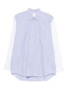 Camicia azzurra a righe con maniche bianche - YES SHOPCamicieCOMME DES GARÇONSFZ-B157-PER-2-XXS