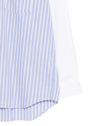Camicia azzurra a righe con maniche bianche - YES SHOPCamicieCOMME DES GARÇONSFZ-B157-PER-2-XXS