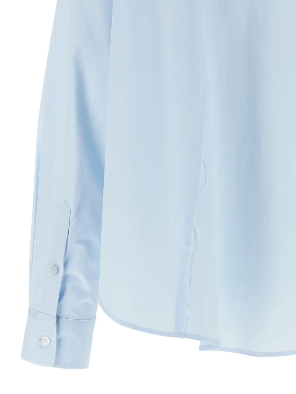 Camicia in cotone con orlo lungo sul retro MM6 cielo - YES SHOPCamicieMM6 MAISON MARGIELAS52DT0064M35480/501-IT 341664118162771