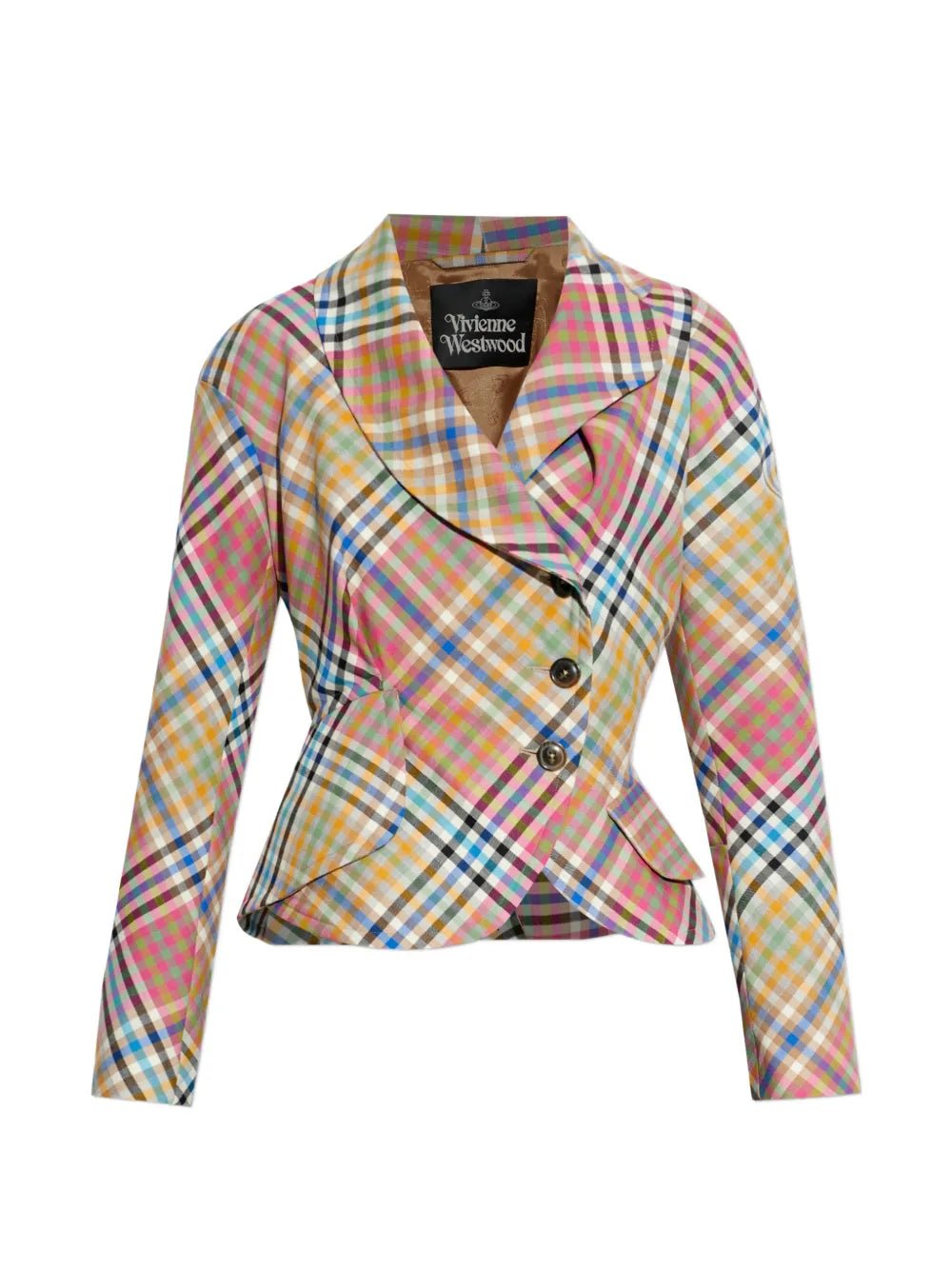 Giacca Stormy Heater Check multicolor - YES SHOPGiaccheVIVIENNE WESTWOOD1401007S-W01CD-IT 346155549676771