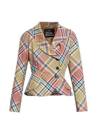 Giacca Stormy Heater Check multicolor - YES SHOPGiaccheVIVIENNE WESTWOOD1401007S-W01CD-IT 346155549676771