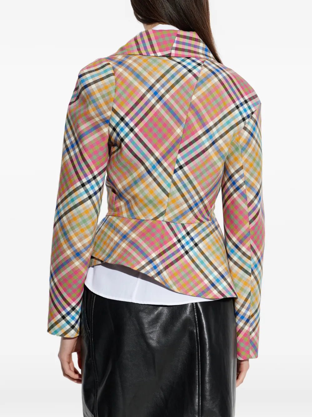 Giacca Stormy Heater Check multicolor - YES SHOPGiaccheVIVIENNE WESTWOOD1401007S-W01CD-IT 346155549676771