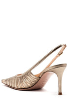 Slingback Ade in pelle e tessuto platino - YES SHOPScarpe elegantiROBETO FESTAADE-IT 361478349676771